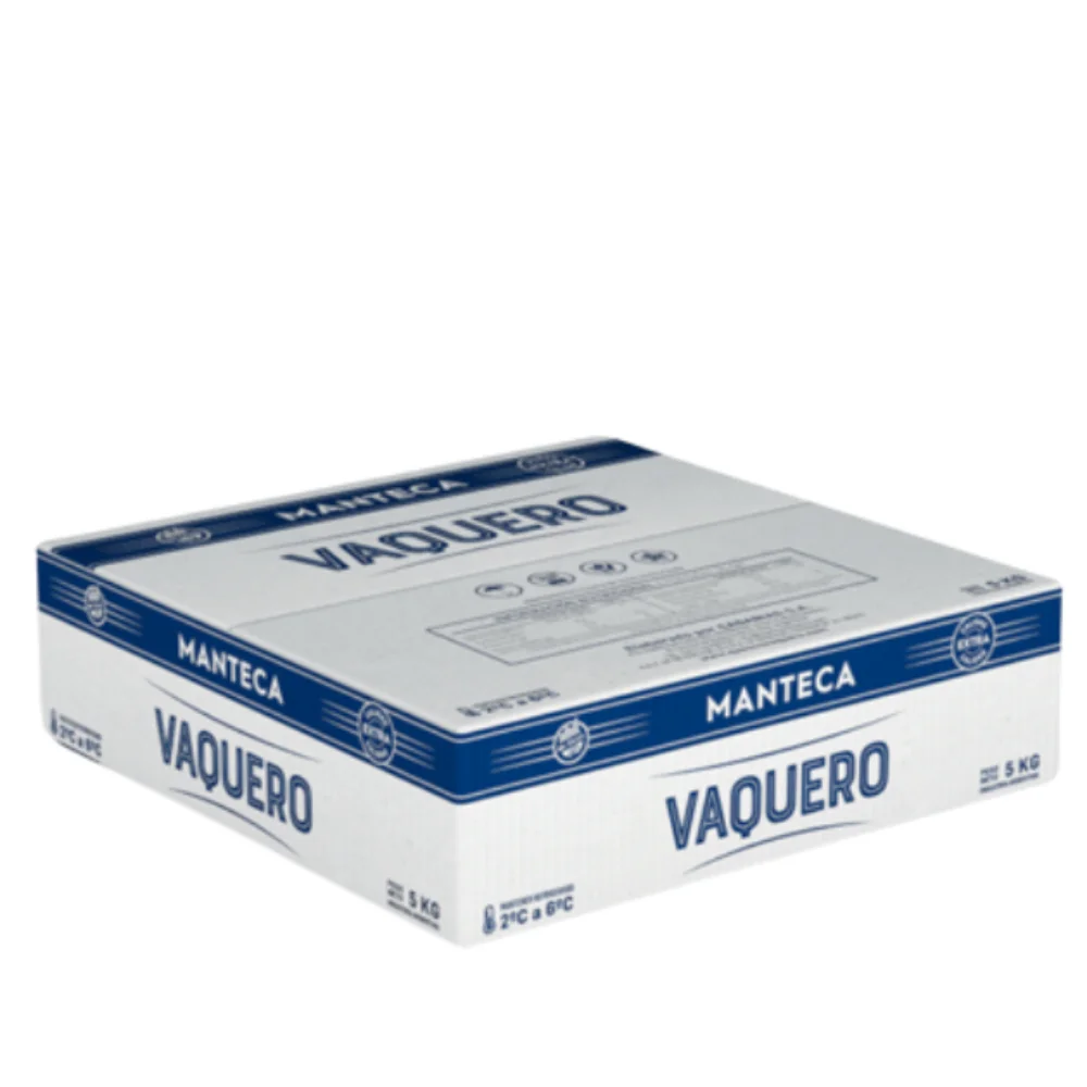 Manteca Calidad Extra Vaquero 5KG