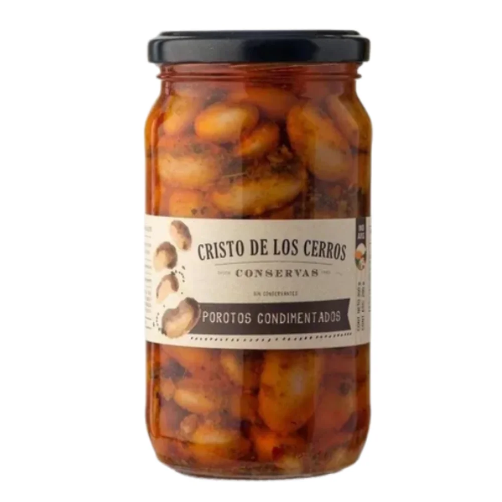 Porotos Condimentados en Aceite 300G Cristo