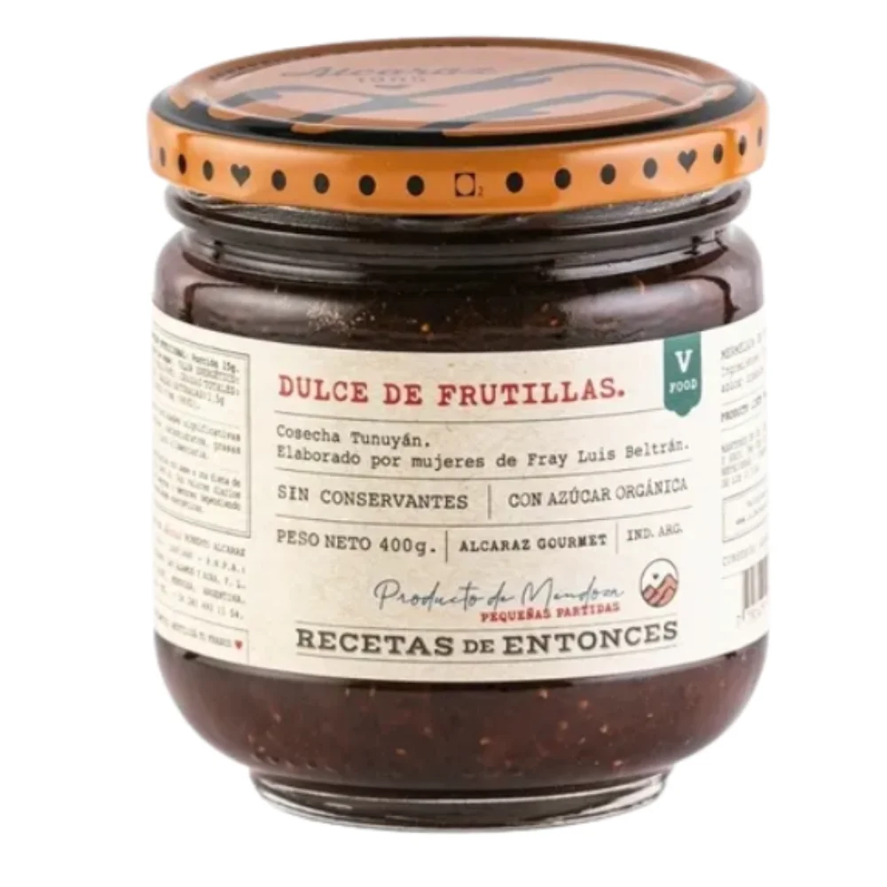 Dulce de Frutilla 400G Dulces Caseros