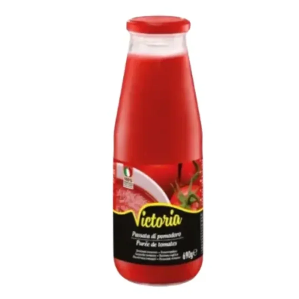Pure de Tomate 690GR Botella Victoria