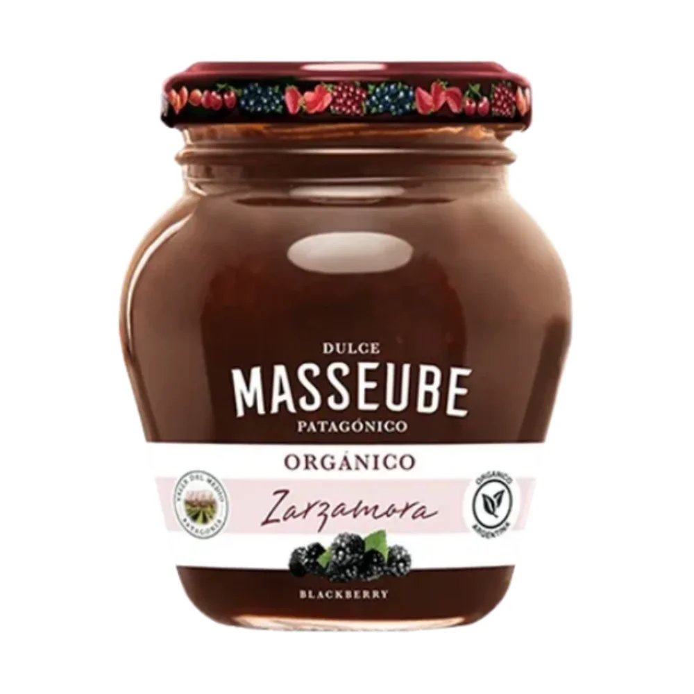 DULCE DE ZARZAMORA ORGANICO *350 G MASSEUBE