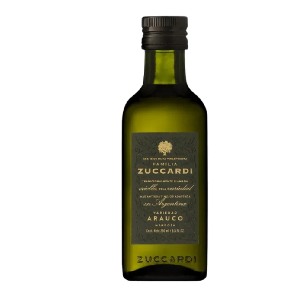 Aceite de Oliva V.E. Arauco 250ML Vidrio Familia Zuccardi