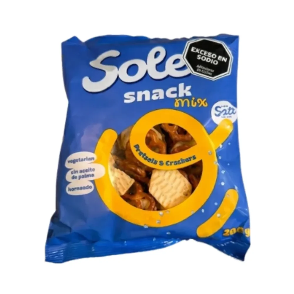 Snack Mix con Sal 200GR Soleo