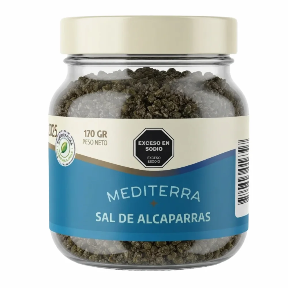 Sal de Alcaparras 170G Mediterra