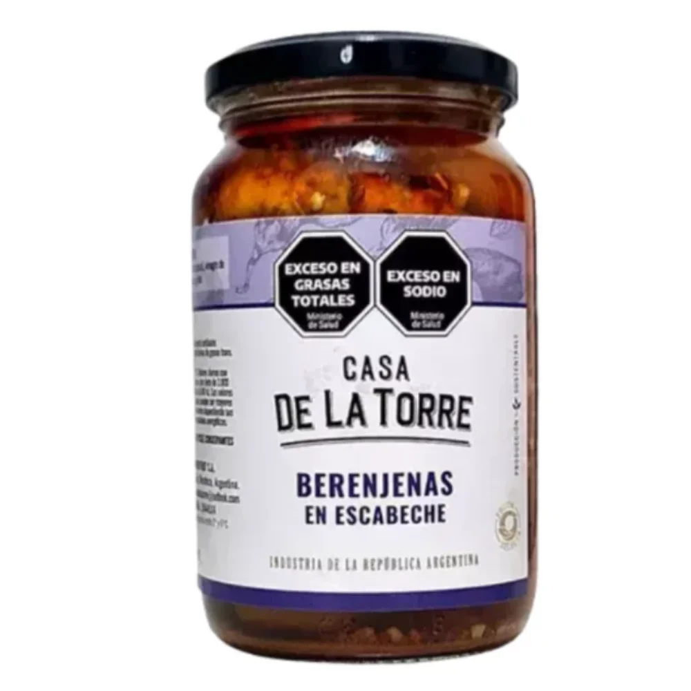 Berenjenas en Escabeche 300G Casa de la Torre