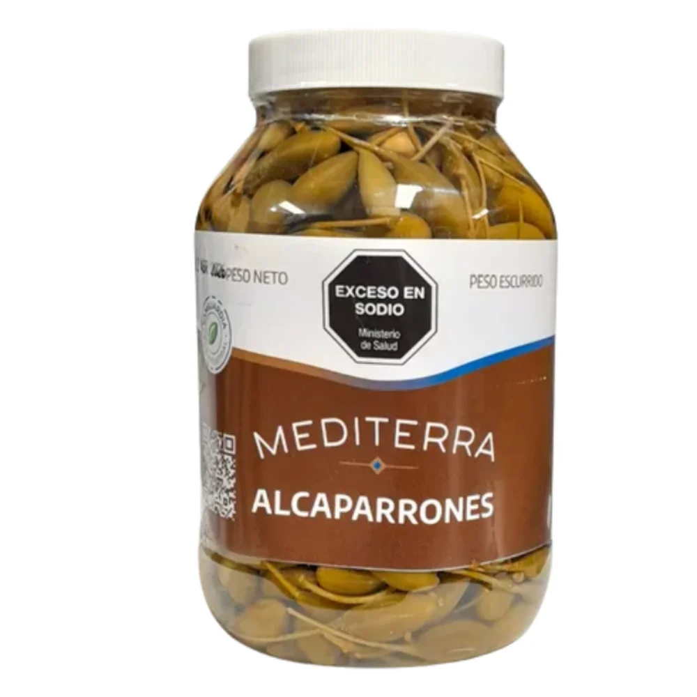R2) Alcaparrones en Vinagre de Alcohol 1KG Mediterra