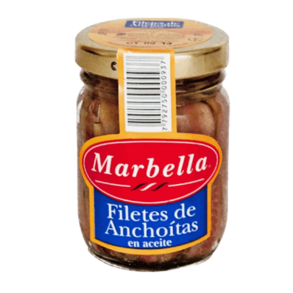 Filetes de Anchoitas en Aceite 90G Marbella