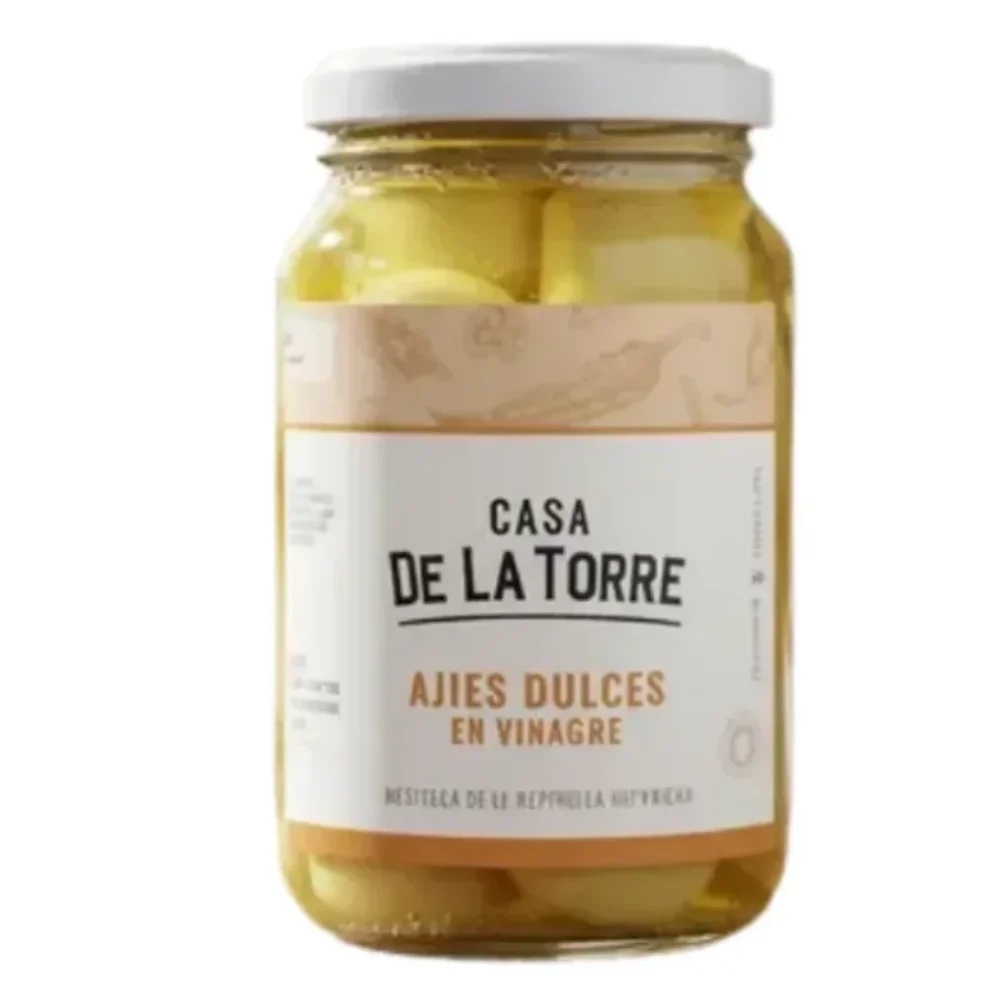 Ajies Dulces en Vinagre de Alcohol 600G Casa de la Torre