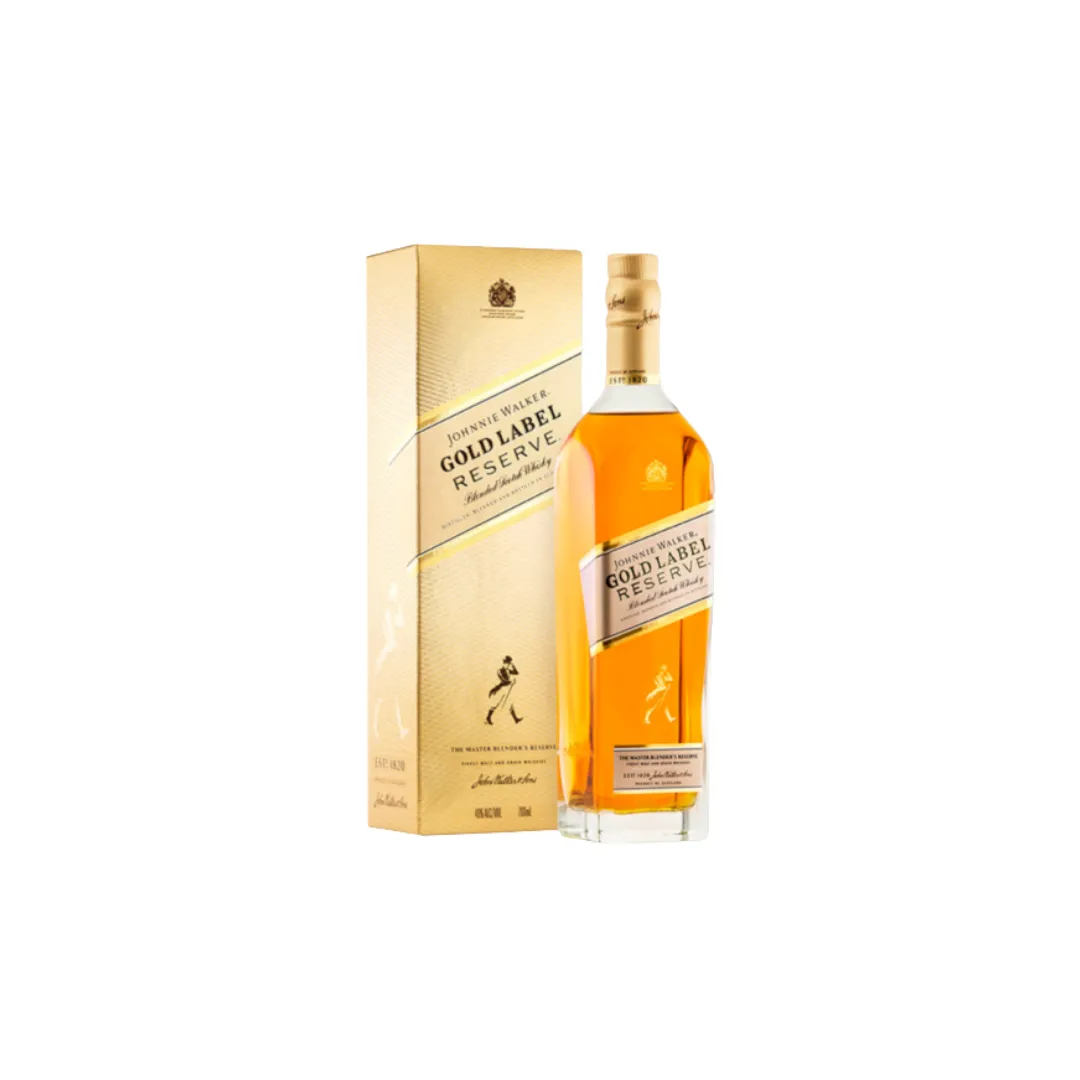 WHISKY JOHNNIE WALKER GOLD LABEL RESERVE ESTUCHE *750ML