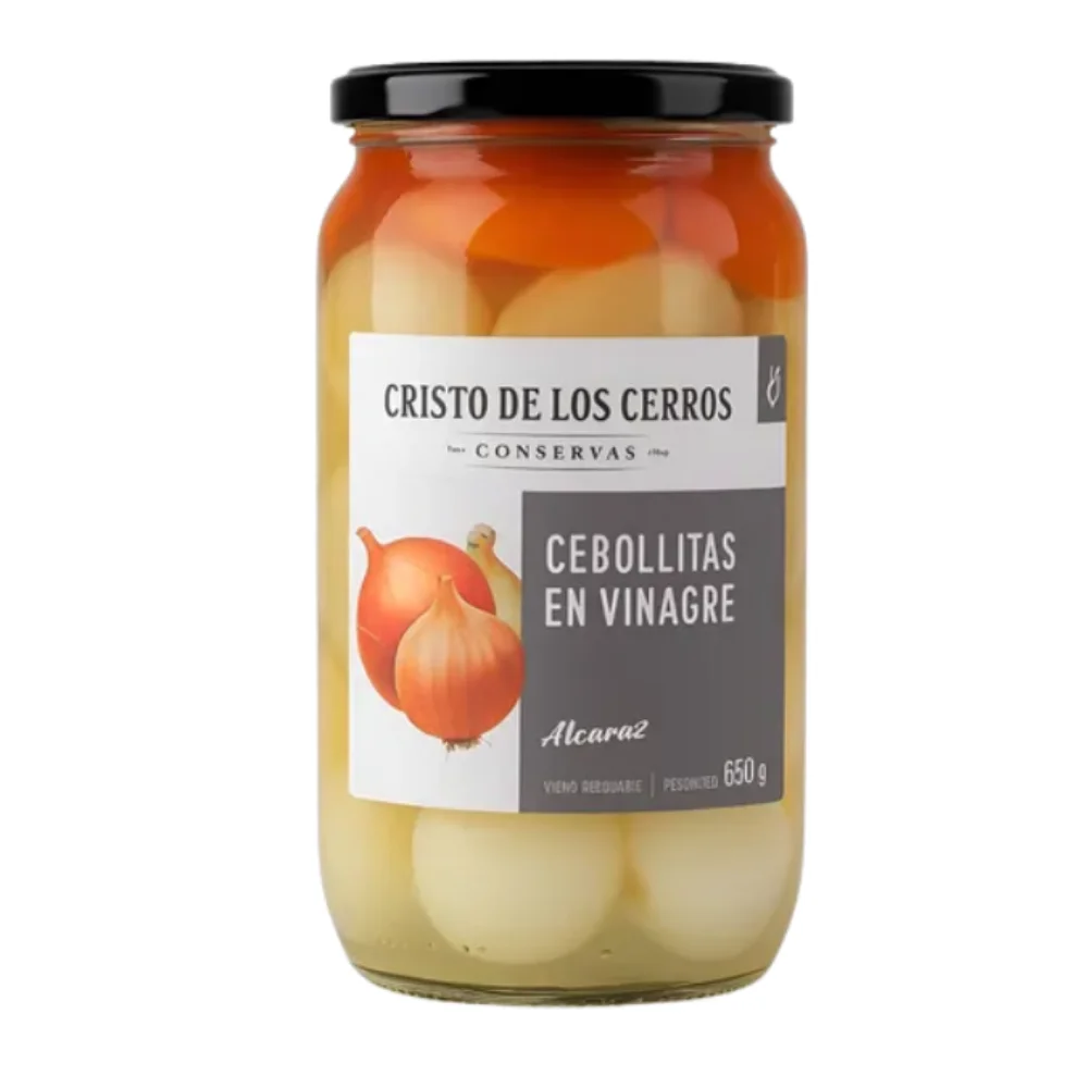 Cebollitas en Vinagre de Alcohol 310G Cristo