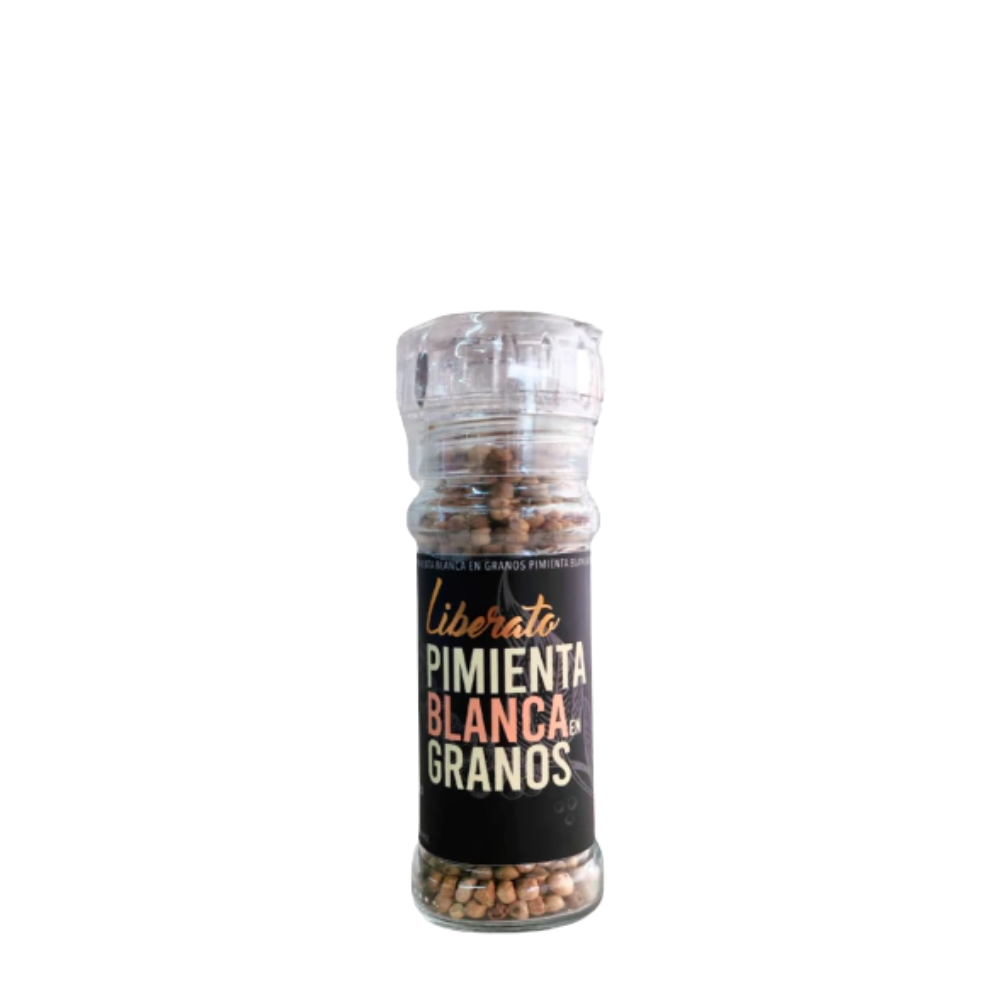 MOLINILLO PIMIENTA BLANCA EN GRANOS *55GR LIBERATO