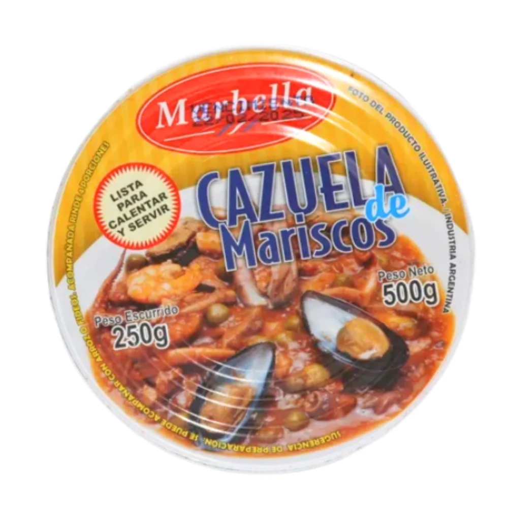 Cazuela de Mariscos 500G Marbella