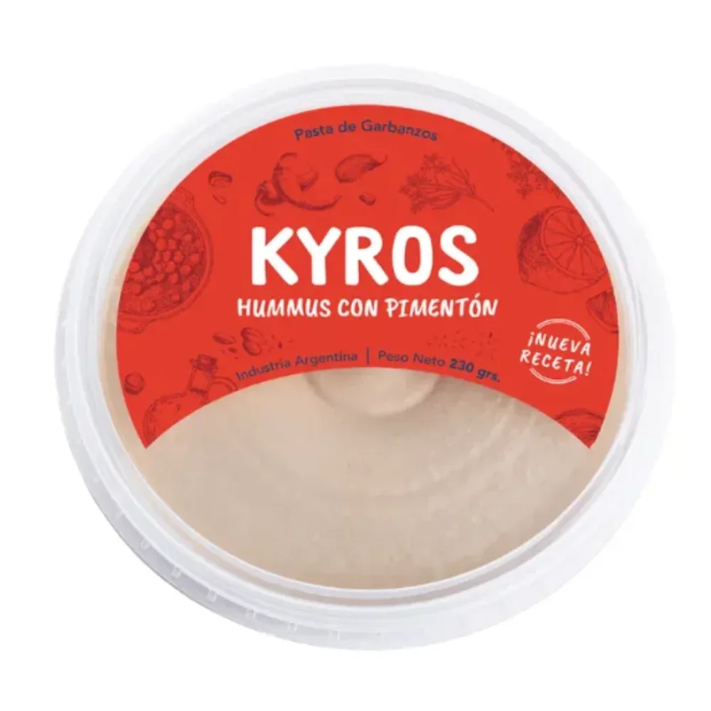 Hummus con Pimenton 230G Kyros