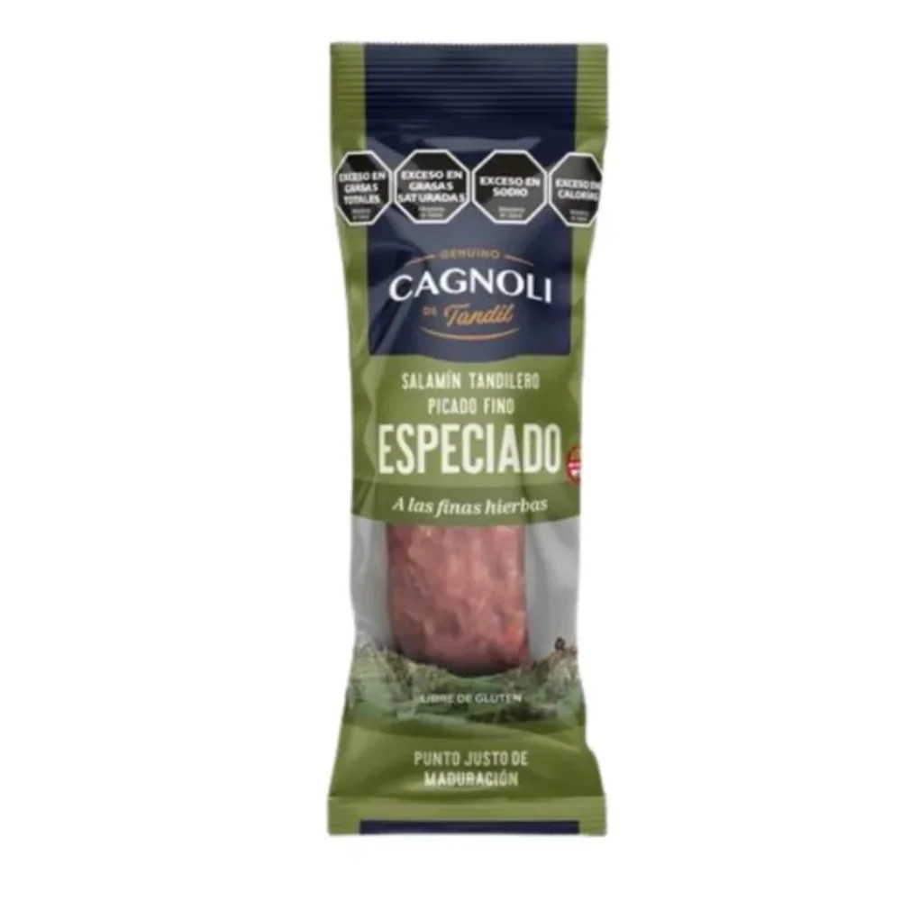 Salamin Fino Especiado Atm 145 Cagnoli