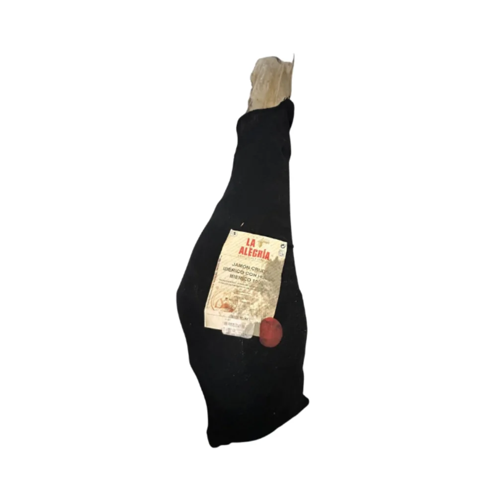 R2) JAMON CRUDO C/H "100% IBERICO" *8,5KG APROX LA ALEGRIA