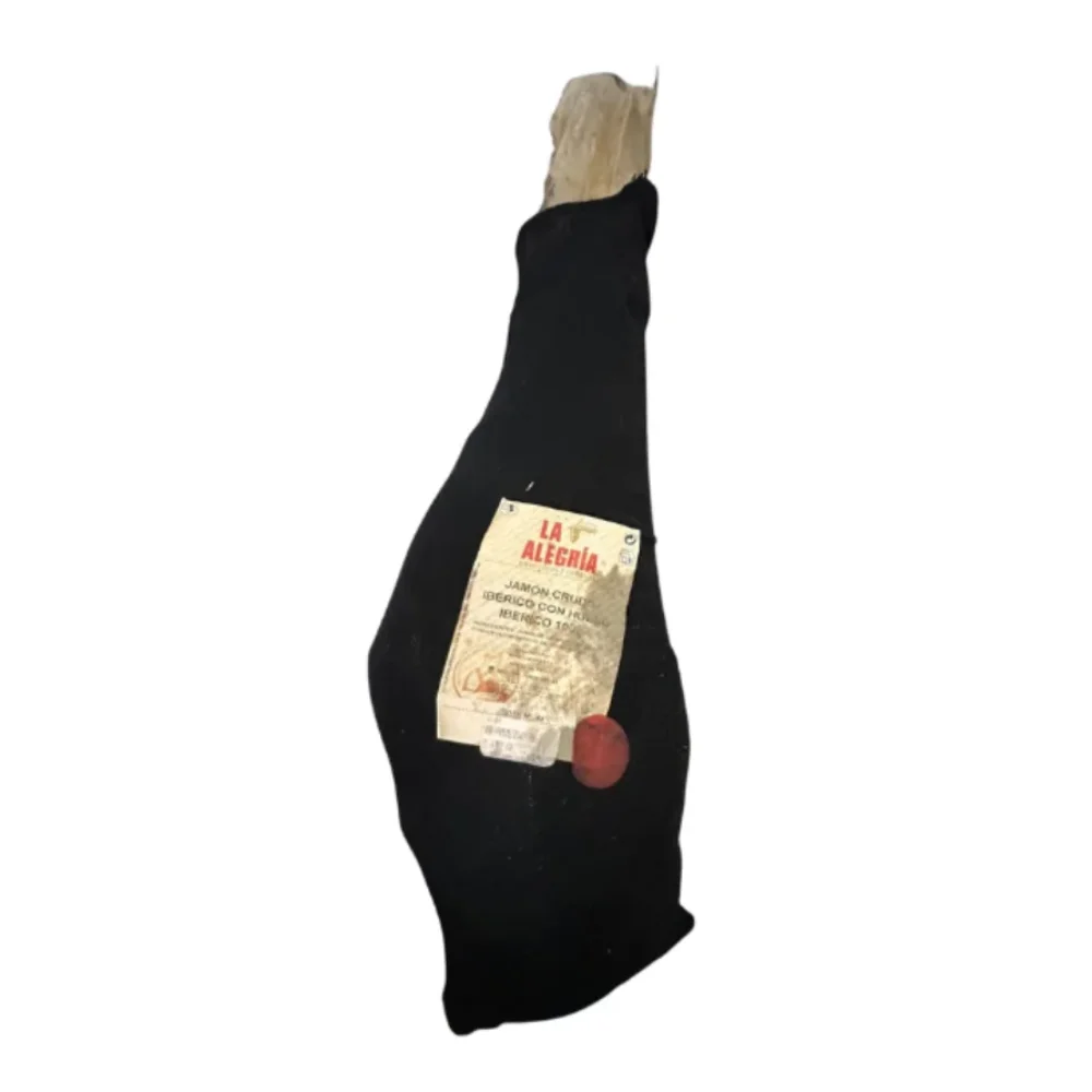 R2) JAMON CRUDO C/H "100% IBERICO" *8,5KG APROX LA ALEGRIA