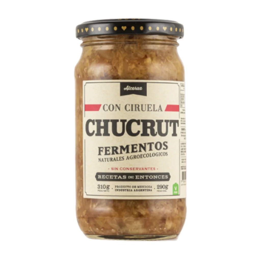 Chucrut con Ciruela 300G Fermentos