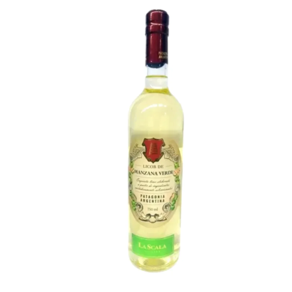 Licor Manzana Verde 750ML la Scala