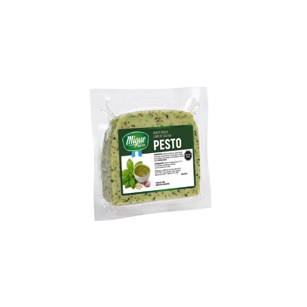 MINI GOUDA PESTO *300GR MIGUE