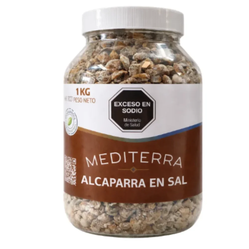 R2) Alcaparras en Sal 1KG Mediterra
