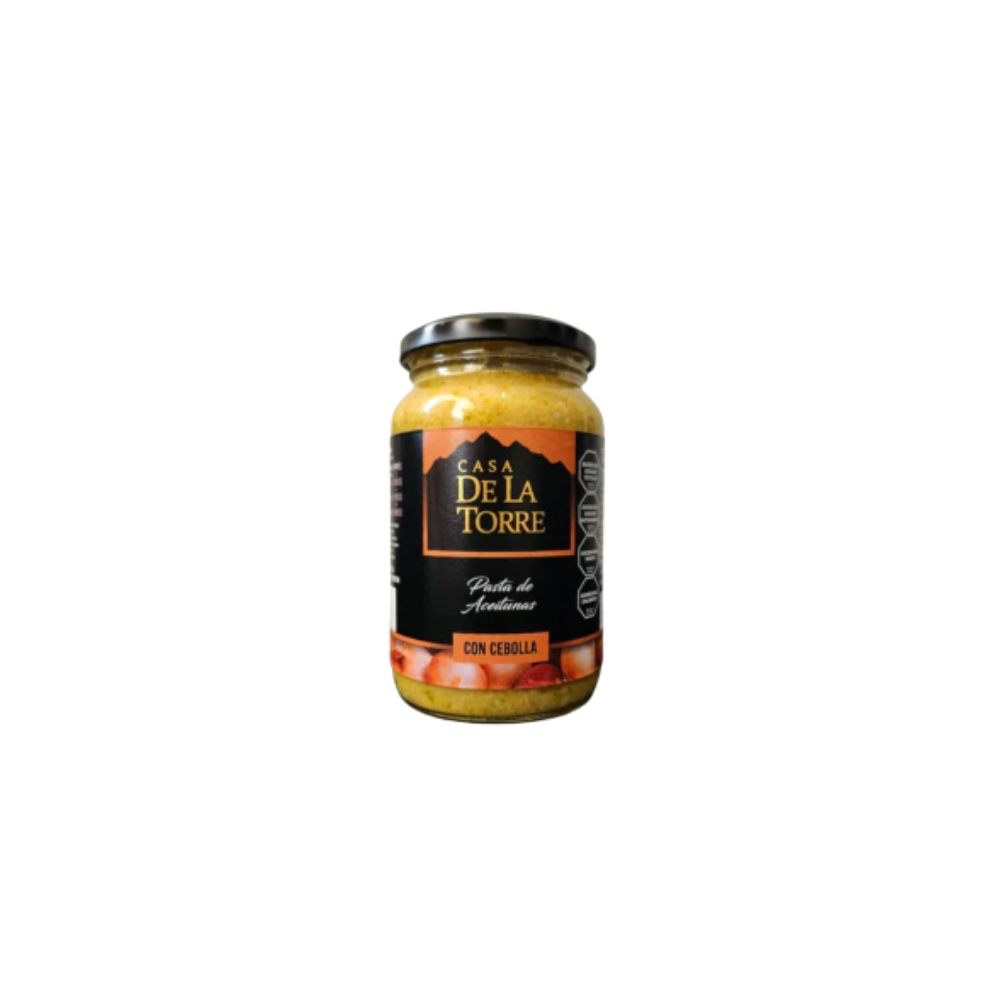 PASTA DE ACEITUNAS VERDES CON CEBOLLA *300G CASA DE LA TORRE